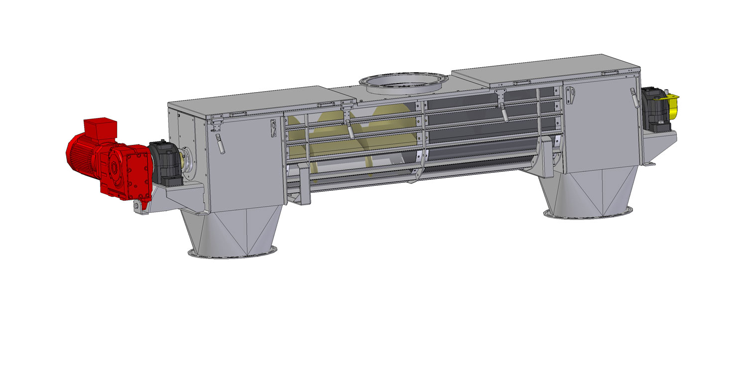 Trough screw conveyor (ZSG)